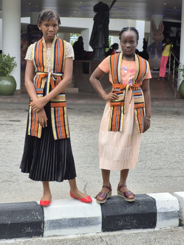 Aso Oke Cape for kids