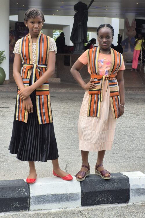 Aso Oke Cape for kids